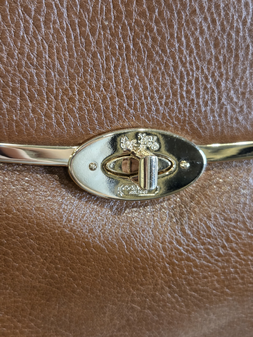 Coach Madison Madeline Leather Satchel With Gold Tone Hardware - Picture 10 of 16